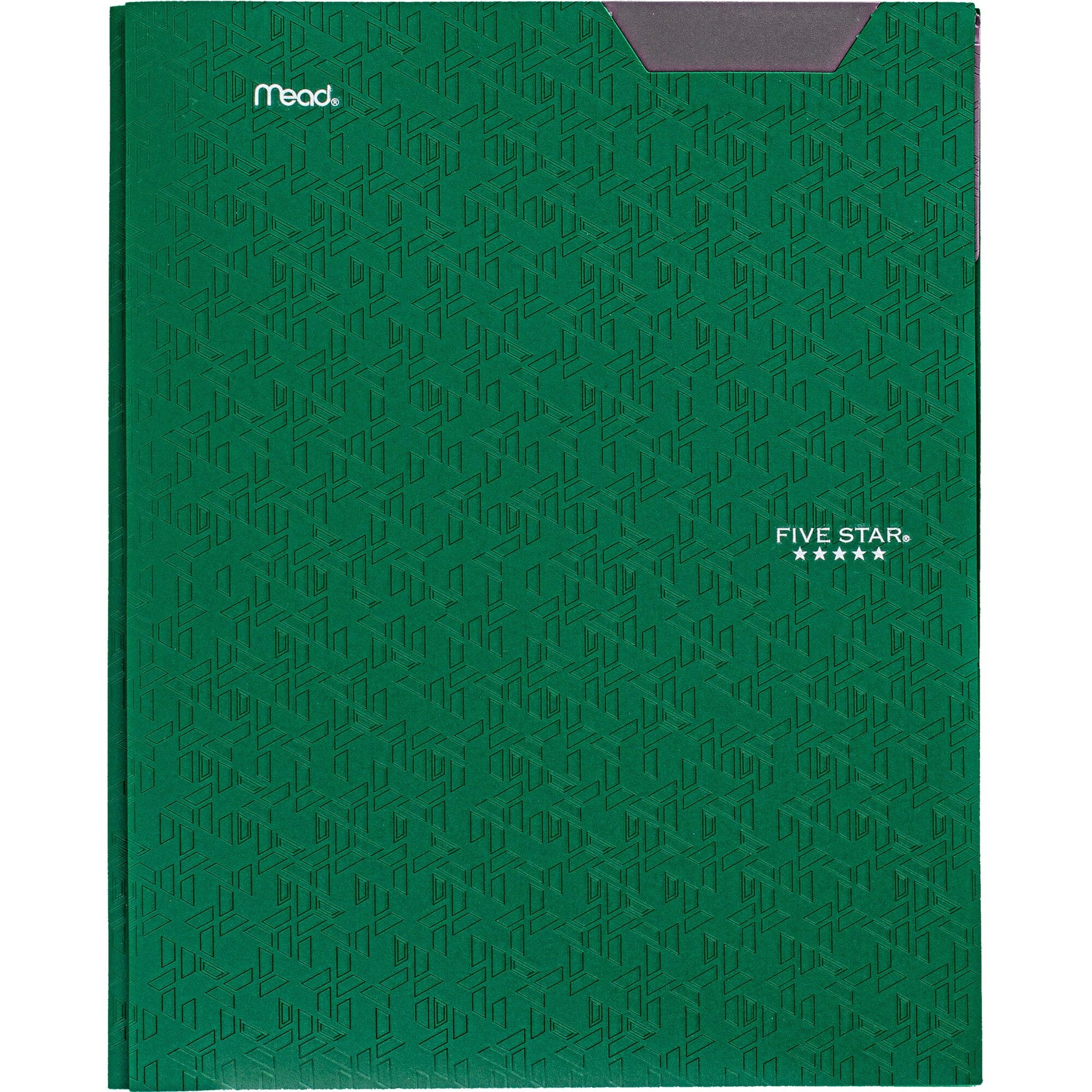 Mead Pocket and Prong Folder 9-5/16"Wx11-5/8"H 6/PK Assorted 38048