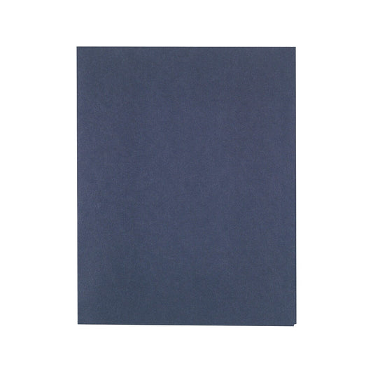 HITOUCH BUSINESS SERVICES 2-Pocket School Folders Navy 25/Box 27539-CC