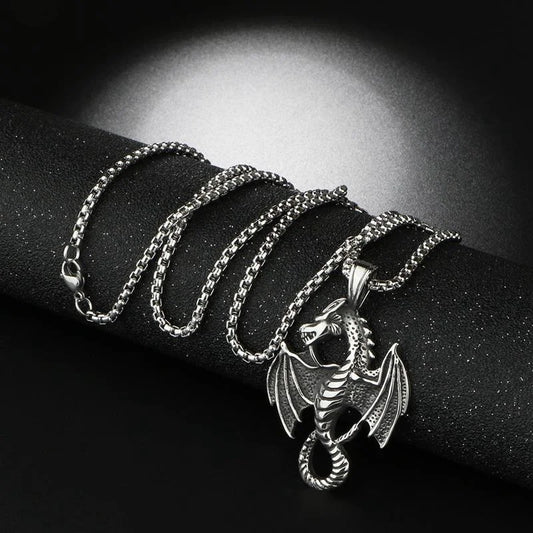 Dragon Shape Pendant Necklace
