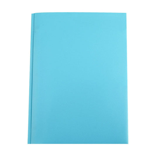 Heavy Duty Plastic Folder with 3-Prong Fasteners, Durable 2-Pocket Folders with Brads, Holds US Letter Size Paper, for School, Home and Office (Pink) 9.57x11.7"
