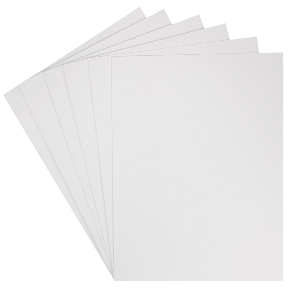 JAM Paper Linen Two Pocket Folders, White, 6 per Pack