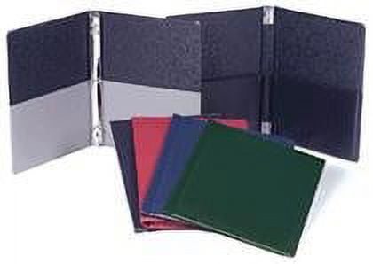 Marlo Plastics Choral Folder 9-1/4 x 12 with 7 Elastic Stays and 2 Expanded Horizontal Pockets Blue