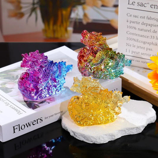 Crystal Dragon Figurine