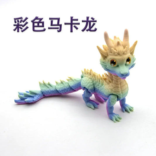 3D Printed Long-Haired Dragon