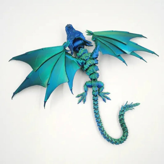 Flying Dragon with Joint Model – Creative Dragon Collectible & Aquarium/Home Decoration