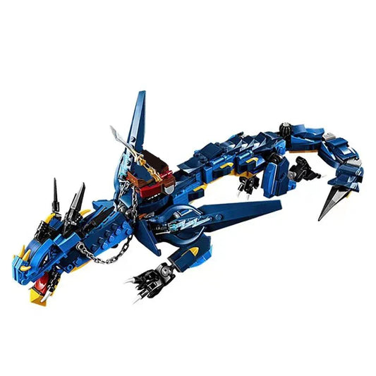 Jay's Blue Mecha Dragon