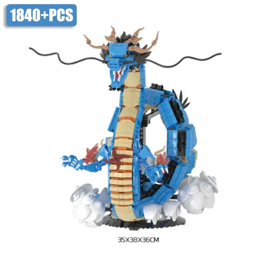 MOC One Anime Piece Kaido Dragon