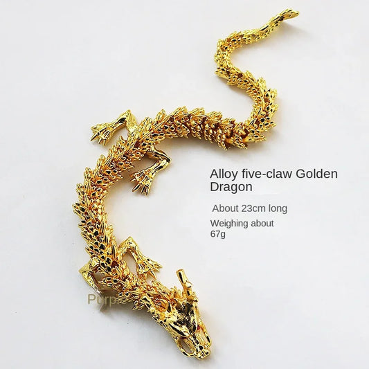 Five-Claw Golden Dragon Ornament