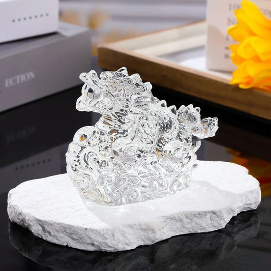 Crystal Dragon Figurine