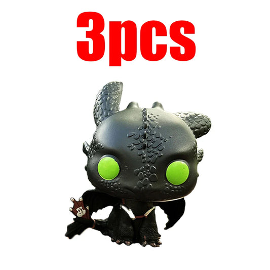 How to Train Your Dragon Toothless PVC Anime Model – Handmade Toy & Collectible Ornament