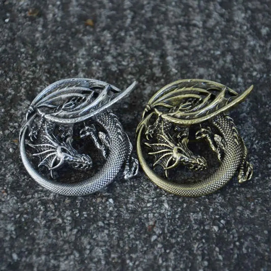 Nostalgia Goth Swedish Dragon Brooch