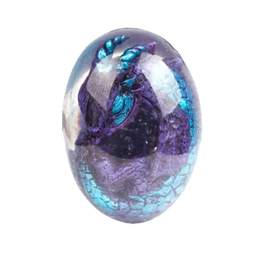 Lava Dragon Egg Resin Statue
