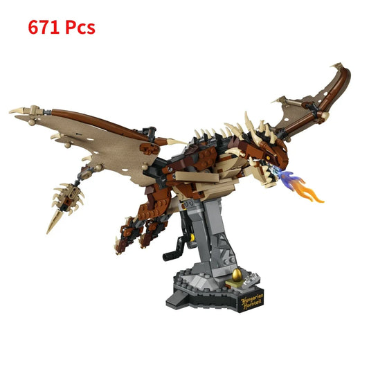 Hungarian Horntail Dragon Building Blocks