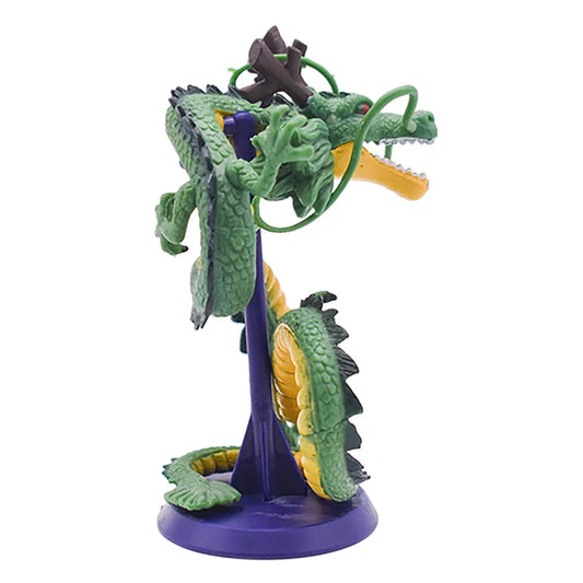 10CM Dragon Ball Z Cyan Dragon Handmade Figure – DBZ Shenron Anime Collection Ornament