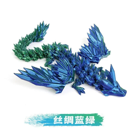 3D Printed Rotatable Articulated Dragon Egg
