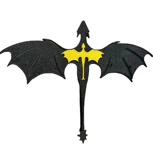 1Pc Bookshelf Decor Dragon Book Insert – Fourth Wing Double Dragon 3D Bookmark & Bookend
