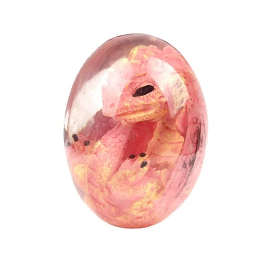 Lava Dragon Egg Resin Statue