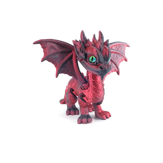 3D Printed Articulated Demon Dragon