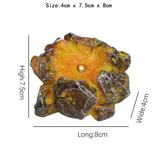Lava Dragon Egg Resin Statue
