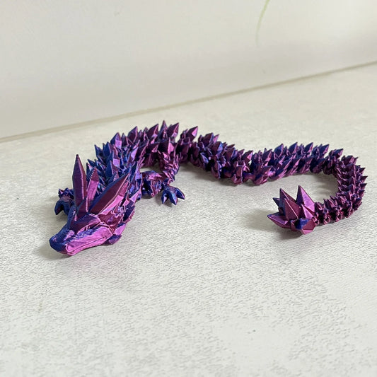 New 3D Printed Chinese Dragon with Full Body Movable Joints – Creative Toy & Collectible Home Decoration