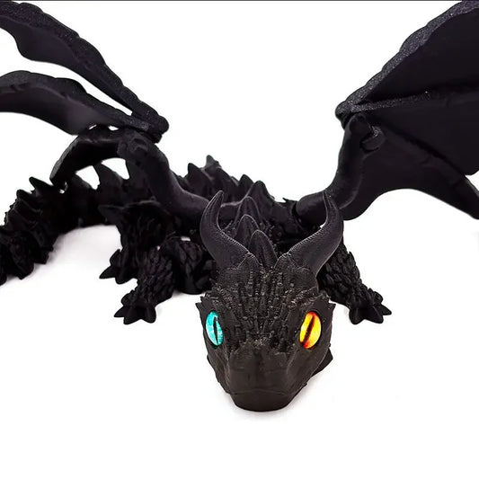 3D Printed Rotatable Articulated Dragon