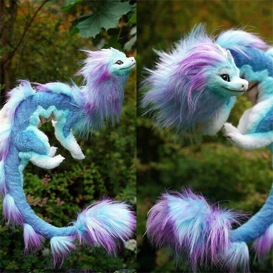 60cm Blue Dragon Plush Doll