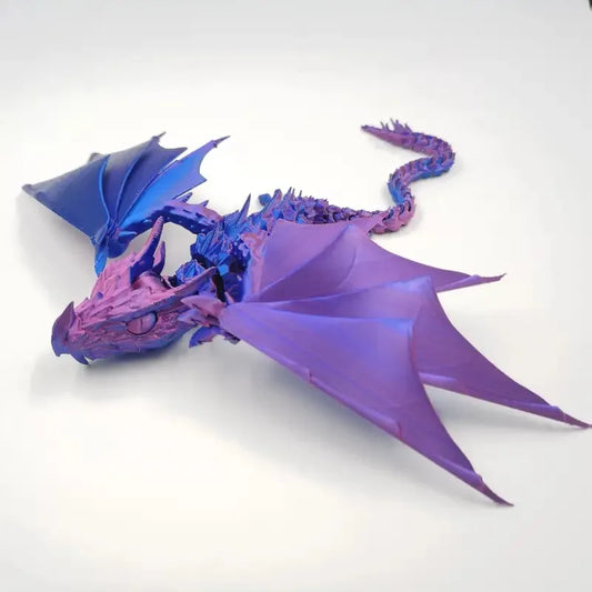 Flying Dragon with Joint Model – Creative Dragon Collectible & Aquarium/Home Decoration