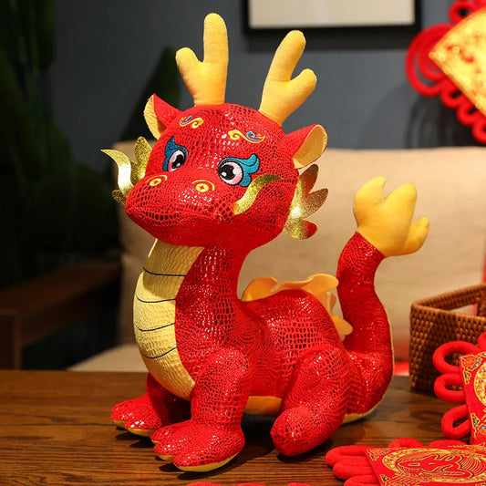 Chinese Style Dragon Plush Toy
