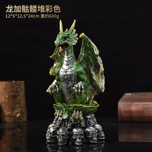 Retro Mythology Animal Statue Set