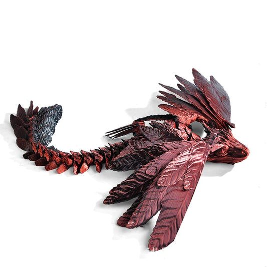 3D Printed Feathered Wyvern Dragon