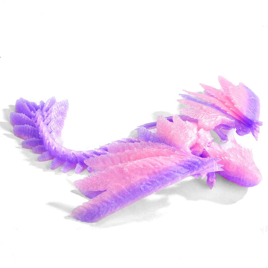 3D Printed Feathered Wyvern Dragon