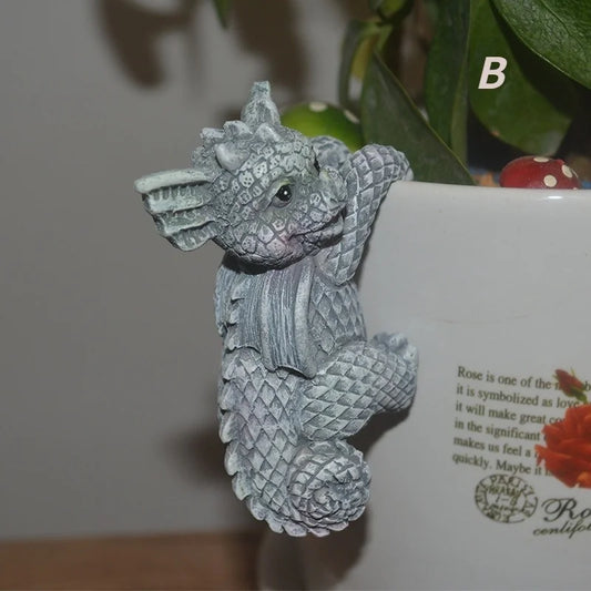 Resin Dinosaur Hanging Cup Model