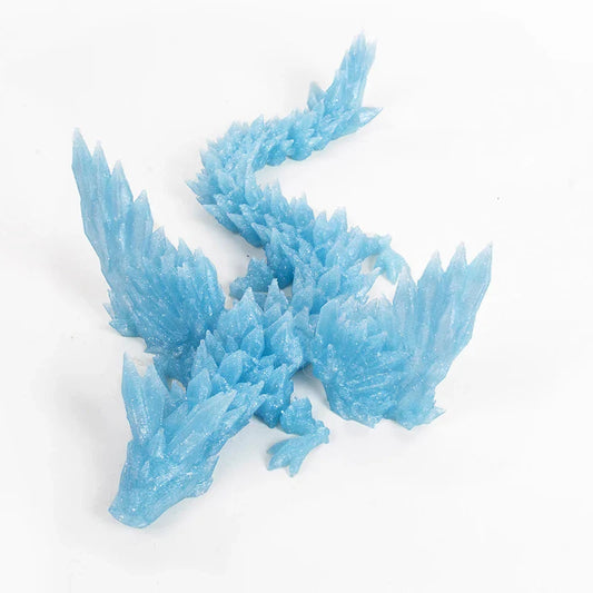 3D Printed Gradient Dragon Ornament