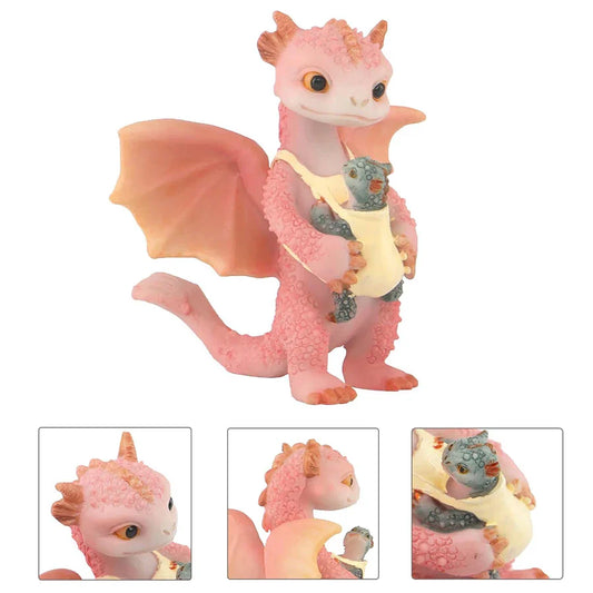Fantasy Dragon Resin Sculpture