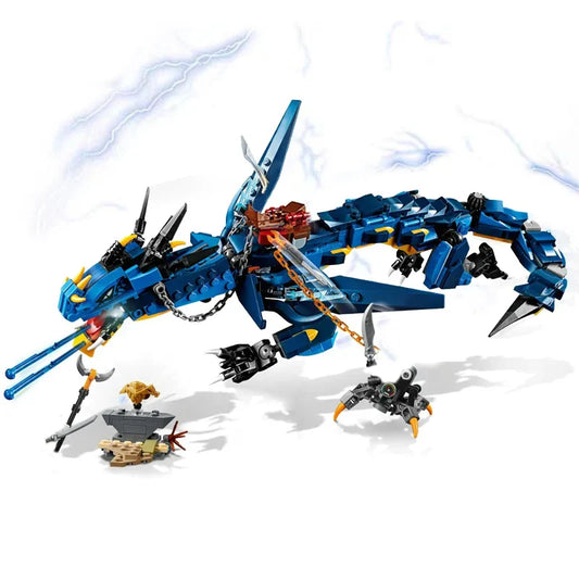 Jay's Blue Mecha Dragon