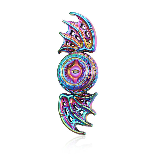 Dragon Wings Eye Tri Fidget Spinner – Metal Hand Spinner with Steel Bearing