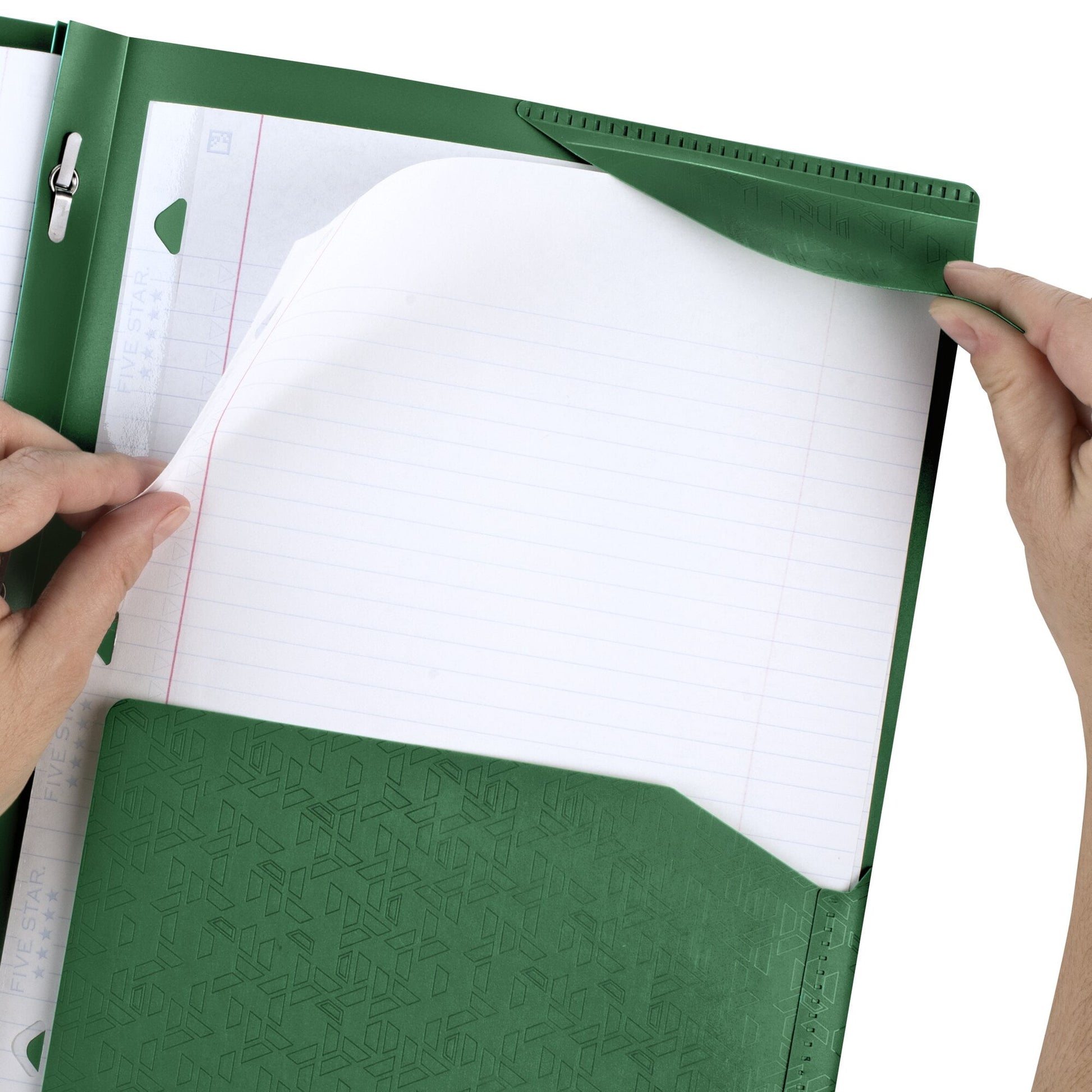 Mead Pocket and Prong Folder 9-5/16"Wx11-5/8"H 6/PK Assorted 38048