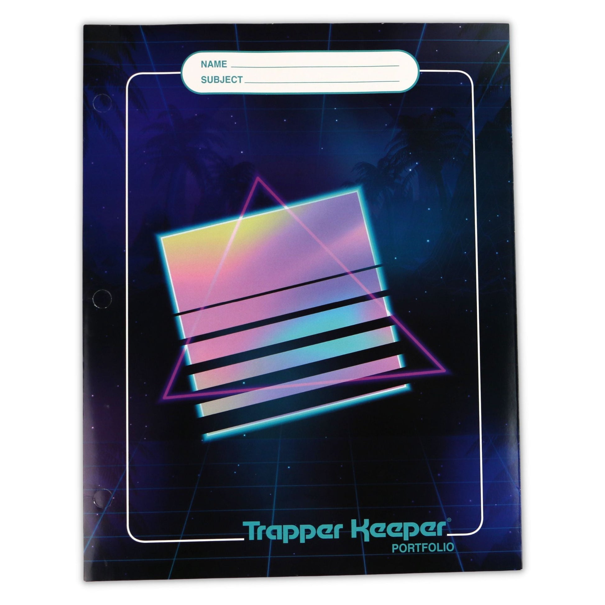 Mead Trapper Keeper 2-Pocket Portfolio Folder: 9-3/4 in. x 12 in. / Assorted (4 patterns) 4-pack
