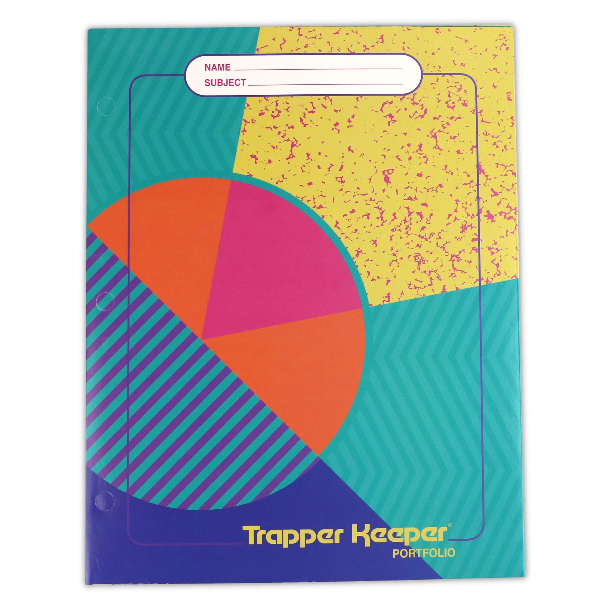 Mead Trapper Keeper 2-Pocket Portfolio Folder: 9-3/4 in. x 12 in. / Assorted (4 patterns) 4-pack